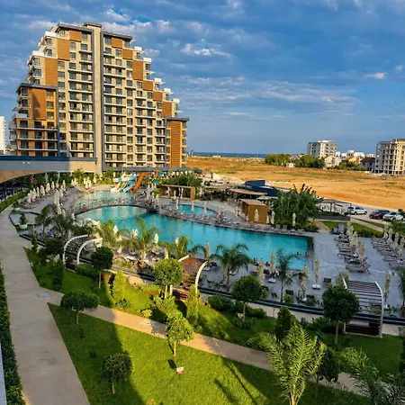 Modern Sea View Flat Pool Long Yeni Iskele Appartement Yildirim