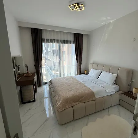 Modern Sea View Flat Pool Long Yeni Iskele Appartement