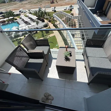 Appartement Modern Sea View Flat Pool Long Yeni Iskele Yildirim