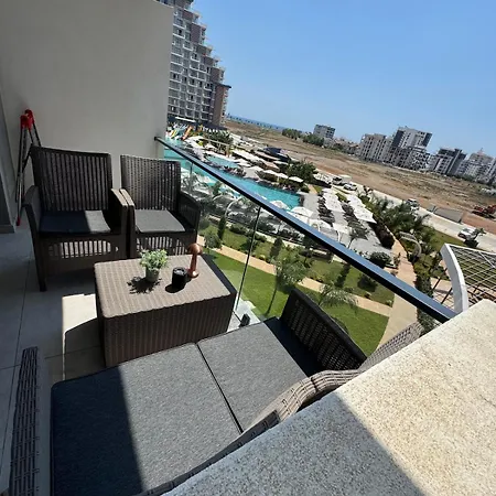 Modern Sea View Flat Pool Long Yeni Iskele *